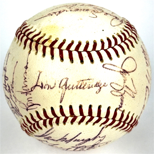 1969 Chicago White Sox Team Signed Baseball (29 Signatures) (Beckett Authentic)