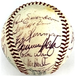 1969 Chicago White Sox Team Signed Baseball (29 Signatures) (Beckett Authentic)