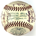 1969 Chicago White Sox Team Signed Baseball (29 Signatures) (Beckett Authentic)