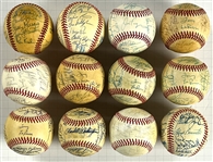 1980-89 Chicago White Sox Team Signed Baseballs (16) (Beckett Authentic)