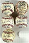 High Grade 1972-78 Chicago White Sox Team Signed Baseballs (5) (Beckett Authentic)