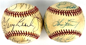 1993 and 1994 Chicago White Sox Team Signed Baseballs - AL West Champs (2) (Beckett Authentic)