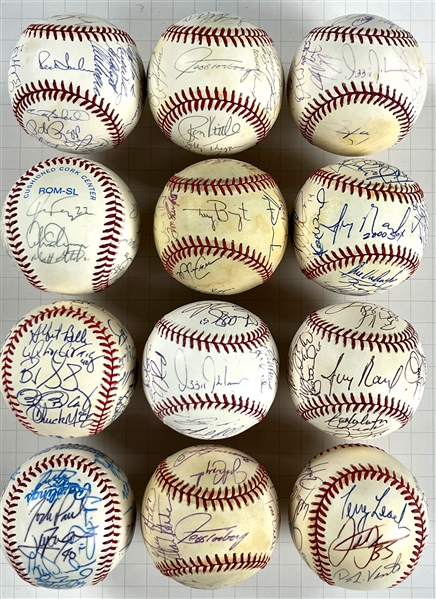 1990-2009 Chicago White Sox Team Signed Baseballs (19) (Beckett Authentic)