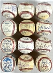 1990-2009 Chicago White Sox Team Signed Baseballs (19) (Beckett Authentic)