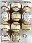 1990-2009 Chicago White Sox Team Signed Baseballs (19) (Beckett Authentic)