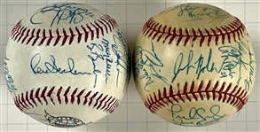 1993-2008 Florida Marlins Team Signed Baseballs (13) (Beckett Authentic)