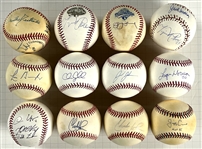 Florida Marlins Greats Single and Multi-Signed Baseballs (24) Incl. Miguel Cabrera and Others (Beckett Authentic)