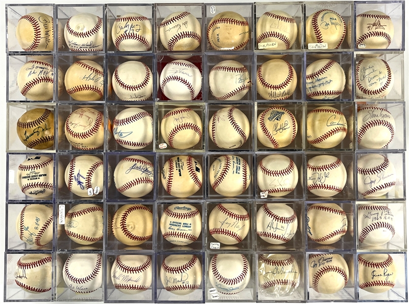 1960s-2000s Chicago White Sox Single and Multi Signed Baseballs Bonanza (88) (Beckett Authentic)