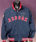2005 Hanley Ramirez Signed Pre-Rookie Boston Red Sox Jacket - Notated Game Used (Beckett Authentic)