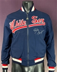 Late 1980s Bobby Thigpen Signed Chicago White Sox Game Used Jacket (Beckett Authentic)
