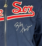 Late 1980s Bobby Thigpen Signed Chicago White Sox Game Used Jacket (Beckett Authentic)
