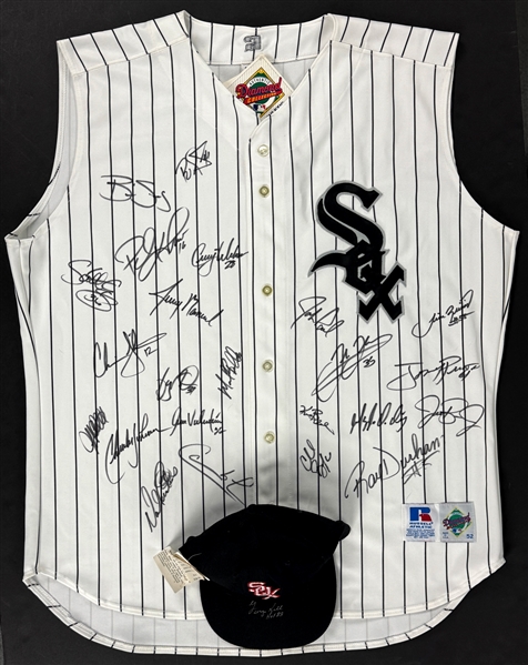 2000 Chicago White Sox Team Signed Jersey (Beckett Authentic) Incl. Frank Thomas