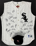 2000 Chicago White Sox Team Signed Jersey (Beckett Authentic) Incl. Frank Thomas