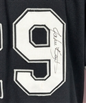 1995 John Kruk Signed Chicago White Sox Game Used Black Home Jersey - From 1999 Kruk Charity Auction (Beckett Authentic)