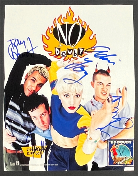 No Doubt Band Signed Magazine Photo - All Four Members (Beckett Authentic)