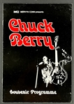 1975 Chuck Berry Signed Concert Tour Program (Beckett Authentic)