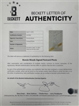 1964 Ronnie Wood Signed Birds Postcard - Incredible Early Signature (Beckett Authentic)