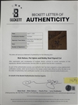 Ricky Nelson Concert Used Towel and Band-Signed Sheet (Beckett Authentic)