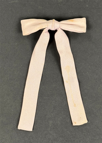 Hank Snow Owned and Worn Bowtie with LOA from Jimmie Snow