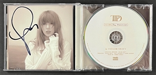 Taylor Swift Signed 2024 CD <em>The Tortured Poets Dept.</em> (Beckett Authentic)