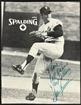 Tom Seaver Signed 8 x 10 Spalding Promo Photo (Beckett Authentic)