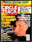 Dale Earnhardt Signed <em>Circle Track</em> Magazine (Beckett Authentic)