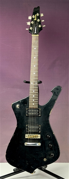 Paul Stanley Ibanez Model "IC-50" Studio Used Guitar with Signed Guitar Case and Other Signed Pieces (Beckett Authentic)