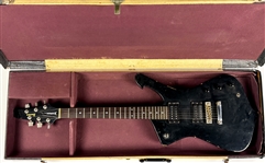 Paul Stanley Ibanez Model IC-50 Studio Used Guitar with Signed Guitar Case and Other Signed Pieces (Beckett Authentic)