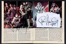 Paul Stanley Ibanez Model IC-50 Studio Used Guitar with Signed Guitar Case and Other Signed Pieces (Beckett Authentic)
