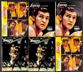 1968-1972 Los Angeles Lakers Programs (7) Incl. 1972 All Star Game