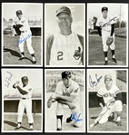 1970-71 Cleveland Indians Signed 3 1/2 x 5 1/2 Team Photos (29) (Beckett Authentic)