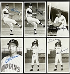 1970-71 Cleveland Indians Signed 3 1/2 x 5 1/2 Team Photos (29) (Beckett Authentic)