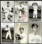 1970-71 Cleveland Indians Signed 3 1/2 x 5 1/2 Team Photos (29) (Beckett Authentic)