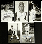 1970-71 Cleveland Indians Signed 3 1/2 x 5 1/2 Team Photos (29) (Beckett Authentic)