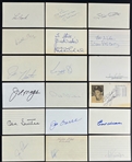1960's Baseball Stars Signed Index Card Collection (1,005) Incl. Willie McCovey, Nolan Ryan Catfish Hunter and Others (Beckett Authentic)