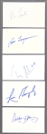 1990's Baseball Stars Signed Index Card Collection (1,549) Incl. Vlad Guerrero, Beltre, Rolen and Billy Wagner (Beckett Authentic)