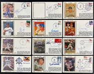 Baseball Signed Gateway Covers Collection (352) Incl. 67 HOFers (Beckett Authentic)