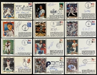 Baseball Signed Gateway Covers Collection (352) Incl. 67 HOFers (Beckett Authentic)