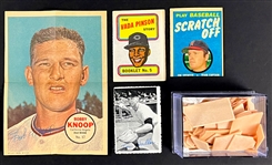 1965-2018 Topps Wrappers and Unopened Pack Collection (66)