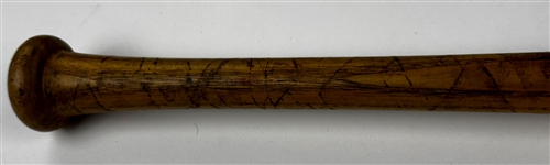 1986-89 Carlton Fisk Chicago White Sox Signed Louisville Slugger Professional Model Team Index Bat