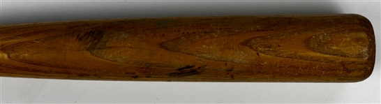 1986-89 Carlton Fisk Chicago White Sox Signed Louisville Slugger Professional Model Team Index Bat