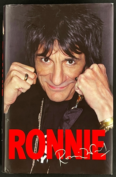 Ronnie Wood Signed Autobiography (Beckett Authentic)