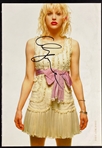Courtney Love Signed <em>Crazy Sexy Cool</em> Book Page (Beckett Authentic)