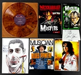 Rock & Roll Signed Collection (39) Incl. Photos, Postcards, Drum Heads, etc.  with (Beckett Authentic)