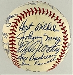 Baseball Hall of Famers and Superstars Signed Baseball (18 Signatures) Incl. Stan Musial and Others (Beckett Authentic)