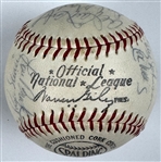 1967 St. Louis Cardinals World Series Champs Team Signed Baseball Incl. Roger Maris (Beckett Authentic)