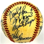 1980-81 Los Angeles Dodgers Team Signed Baseball (Beckett Authentic)