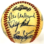 1980-81 Los Angeles Dodgers Team Signed Baseball (Beckett Authentic)