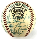 1956 St. Louis Cardinals Team Signed Baseball (27 Signatures) (Beckett Authentic)