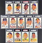 Baseball Hall of Famer Signed Collection (33) (PSA/DNA and JSA)